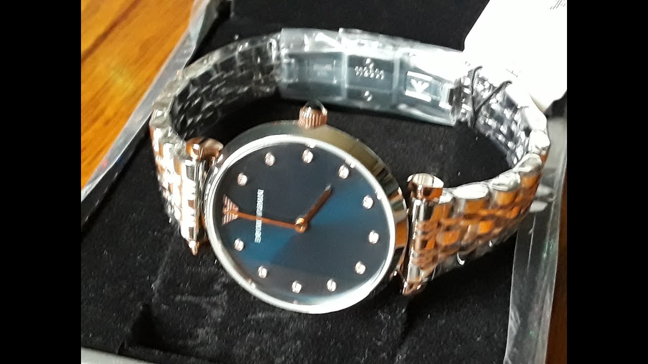 EMPORIO ARMANI WATCH AR11092 UNBOXING