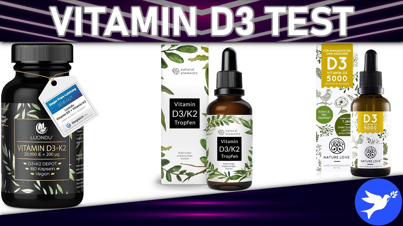 ᐅ Vitamin D3 Test 2023 | Die besten Vitamin D3s vorgestellt