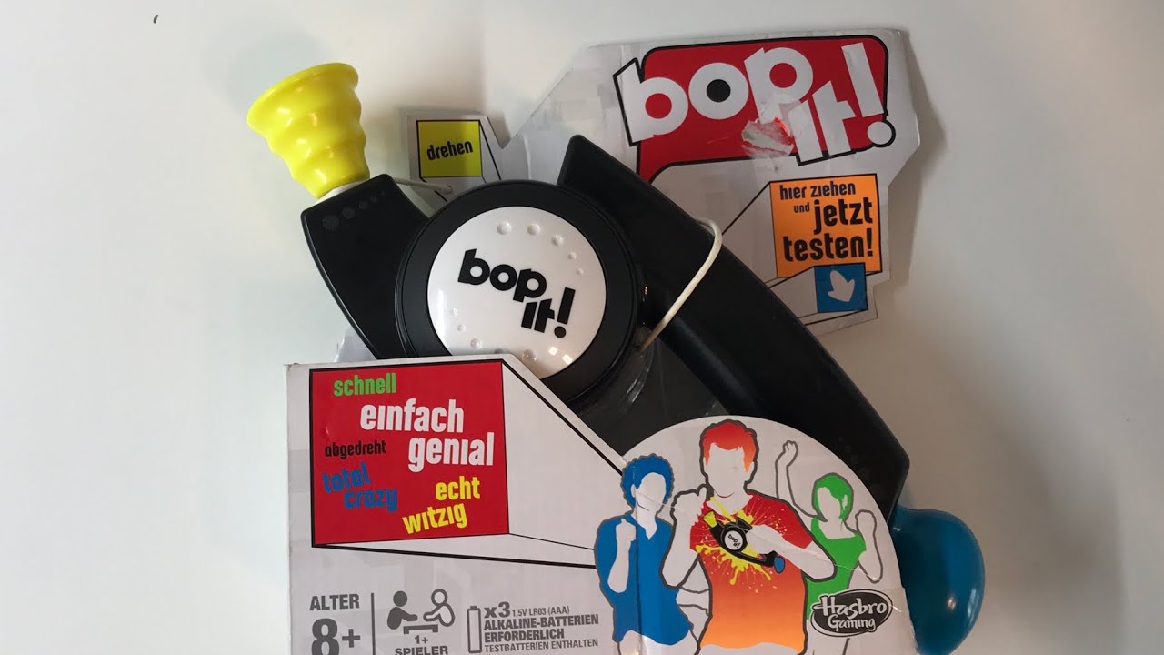 BOP IT  Partyspiel Deutsch Hasbro spiel
