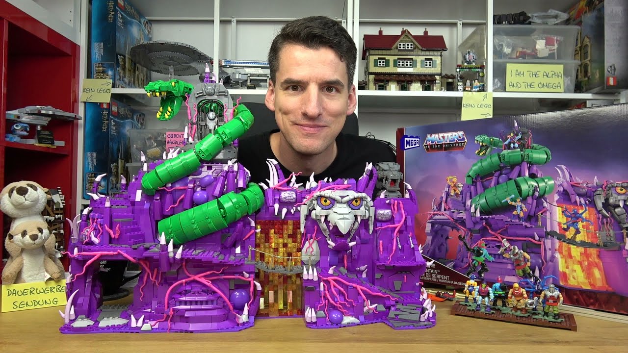 Brutal hässlich oder einfach nur sensationell? Mega® HHD16 - Masters of the Universe Snake Mountain