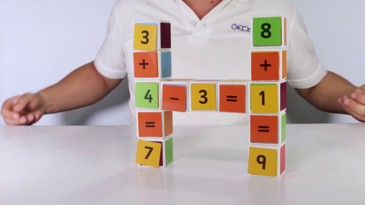 Geomag Magicube – Maths Building in box 16+45 pcs (Tutorial)