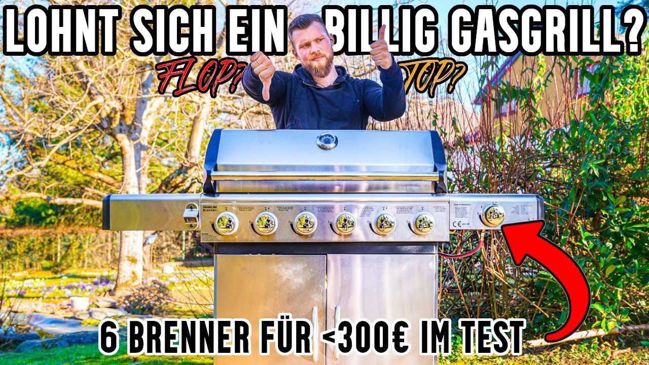 Der beste Gasgrill unter 300€ ?! El Fuego Gasgrill im Härtetest [KAUFBERATUNG]