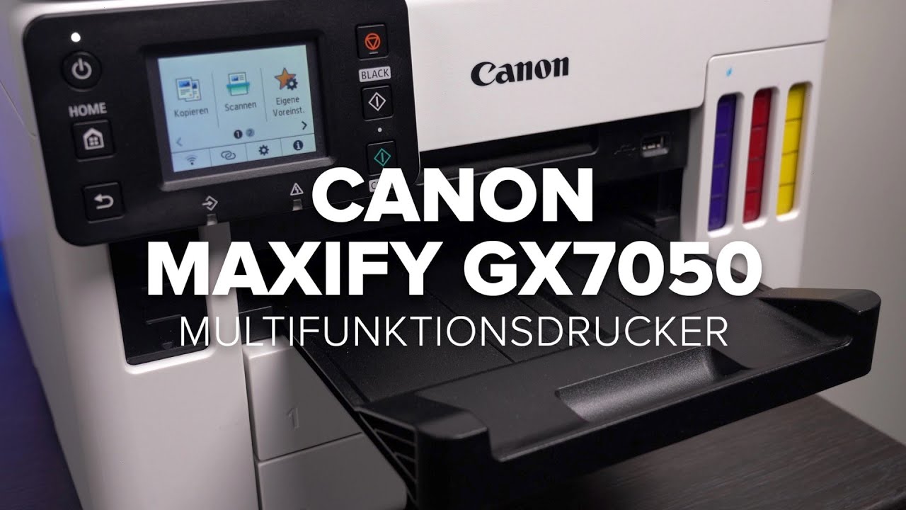 Canon Maxify GX7050 im Test: Teuer, aber günstig?! So viel kostet der Druck pro Seite wirklich