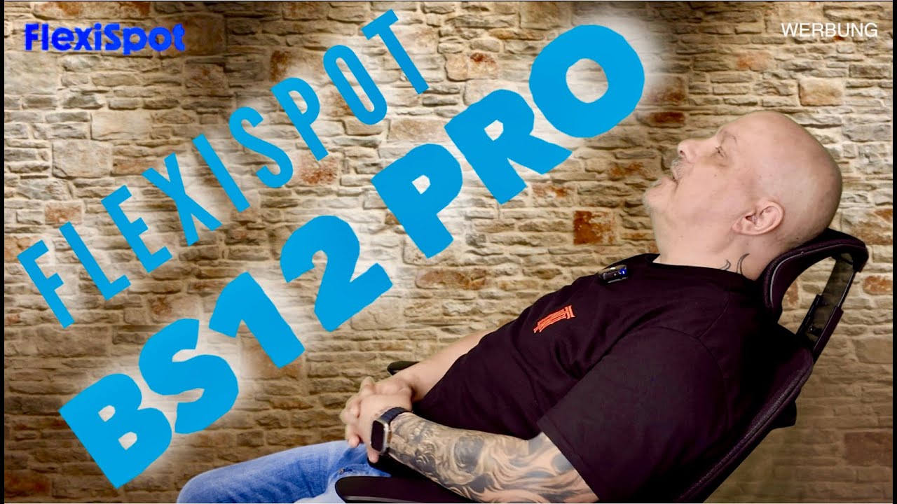 FlexiSpot BS12 Pro - Ein toller Bürostuhl 🤩