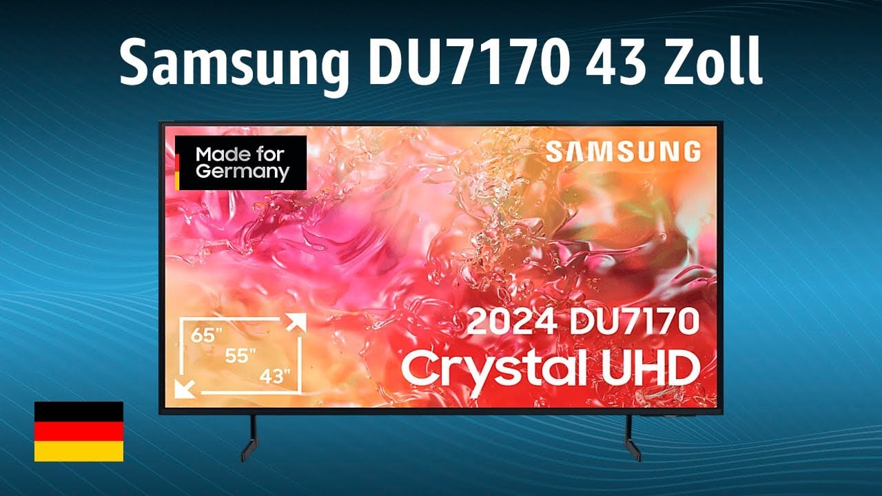 Fernseher Samsung DU7170 43 Zoll (UE43DU7170UXXN, GU43DU7170UXZG)
