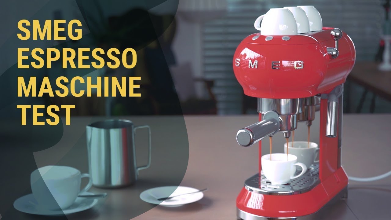 Kleiner Power Siebträger: Die SMEG Espressomaschine im Test