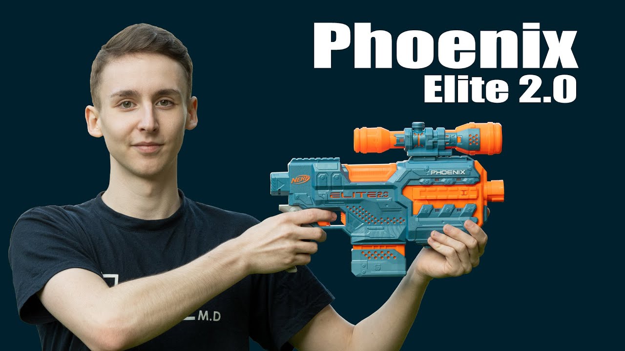 Nerf Phoenix Elite 2.0 - Unboxing, Review & Test | MagicBiber [deutsch]