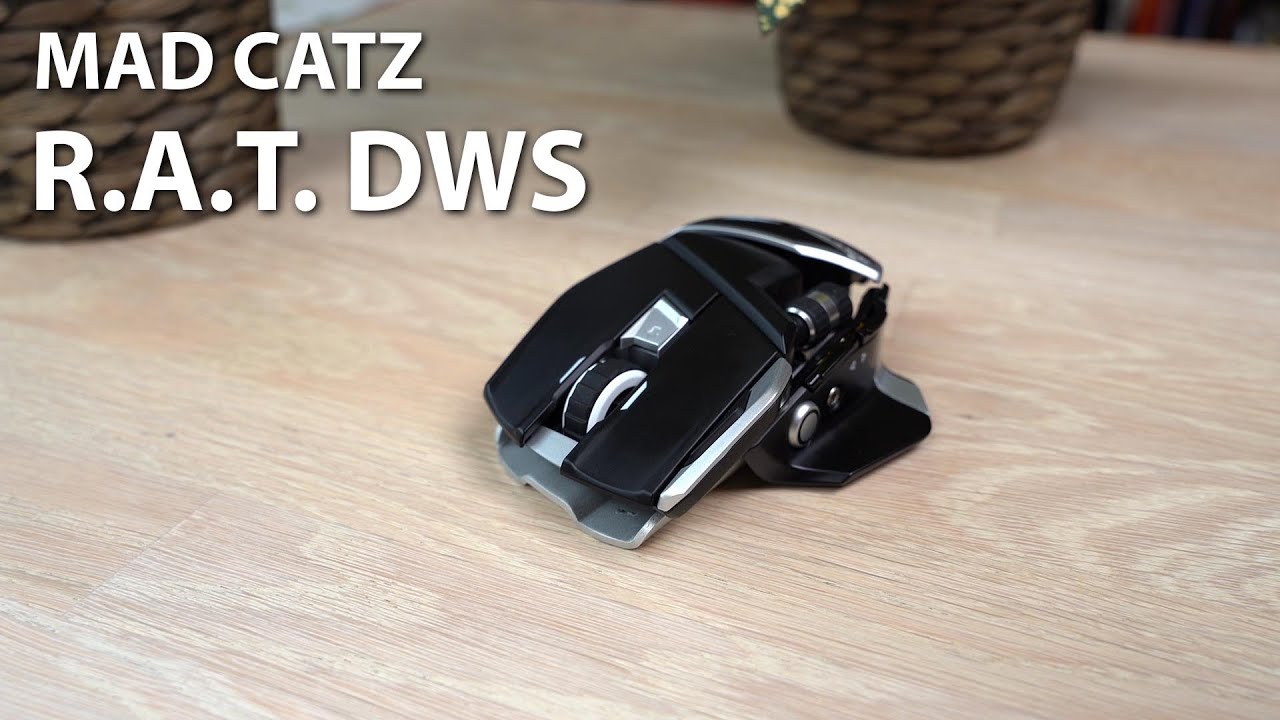 MAD CATZ R.A.T. DWS im Test - Anpassbare Wireless Gaming-Maus mit ausgefallenem Design