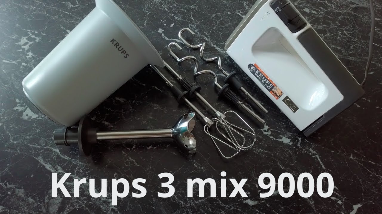 Der beste Handmixer 2018 | Krups 3 Mix 9000