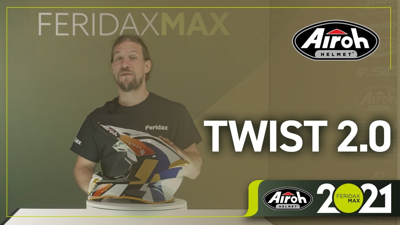 Feridax Max | Airoh Twist 2.0 Helmet | 2022 Preview