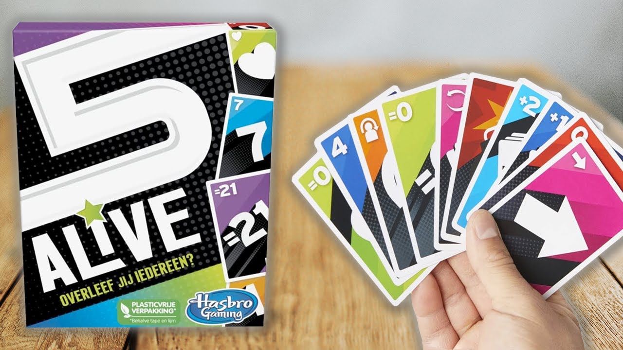 5 ALIVE - Spielregeln TV (Spielanleitung Deutsch) - HASBRO GAMING FIVE ALIVE