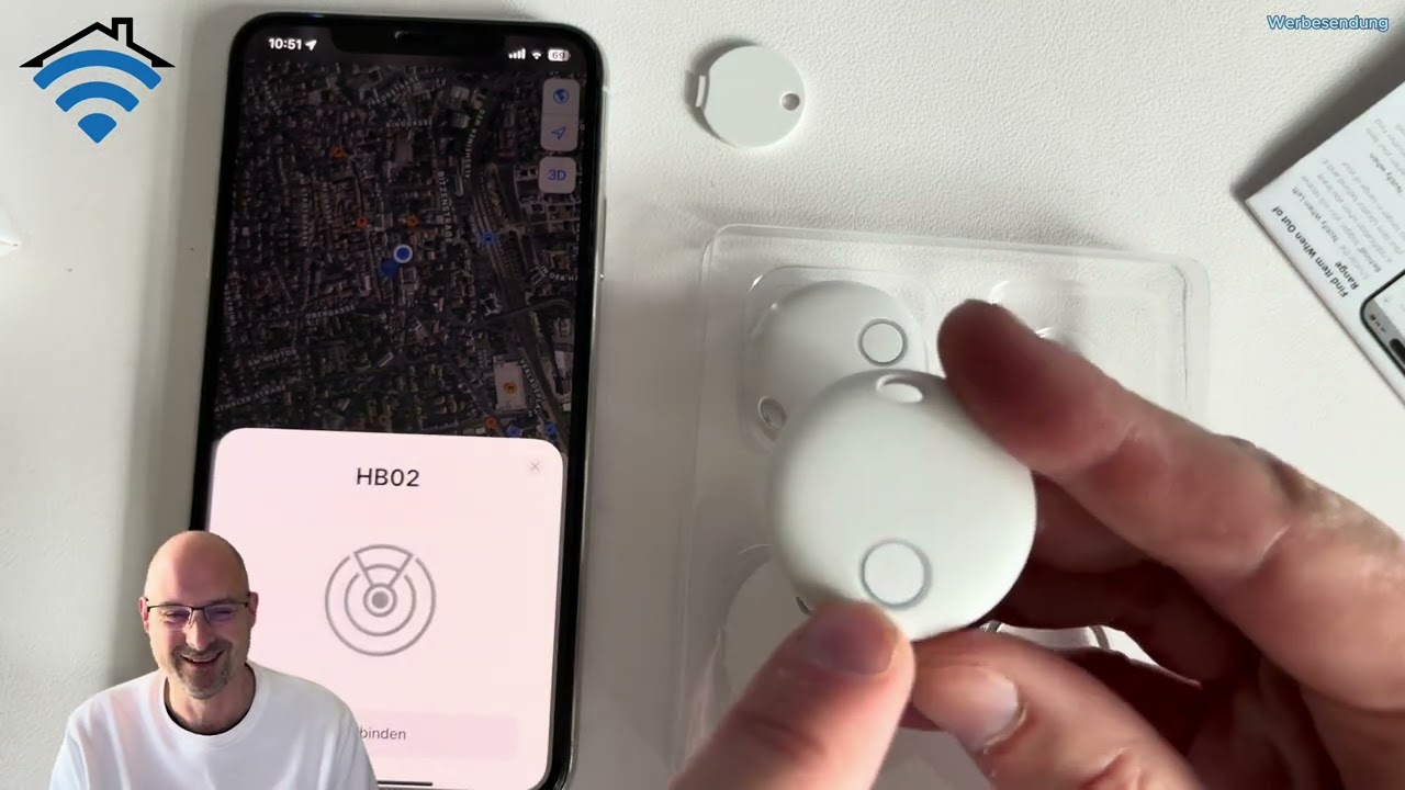 🔎⚪️ Reyke SmartTag Pro - Fast so günstig wie der "AirTag" von Fresh 'n Rebel aus dem Action!