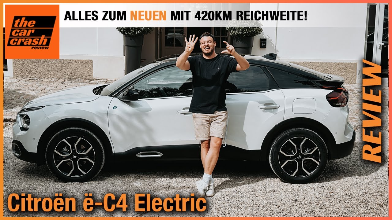 Citroen e-C4 Electric (2024) Wir fahren den NEUEN mit 420 km Reichweite! Fahrbericht | Review | Test