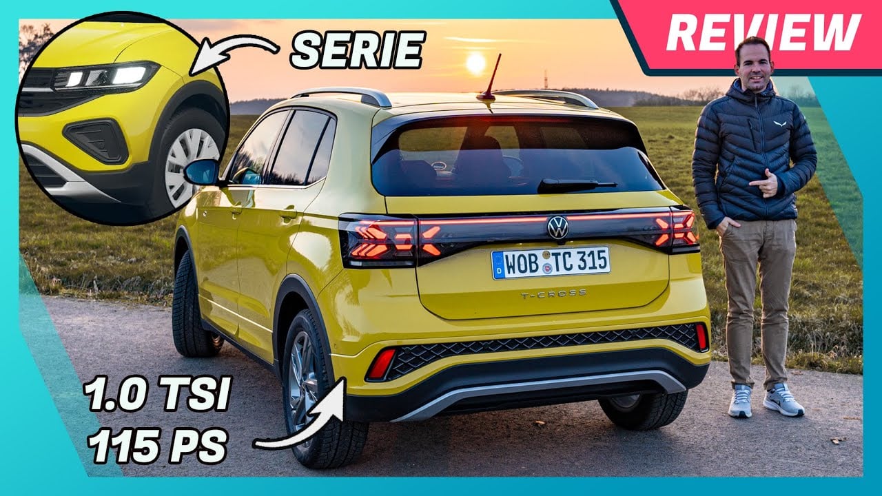 VW T-Cross 2024 im Test: (Bessere?) Qualität | 1.0 TSI mit 115 PS | Assistenten, Ausstattungs-Tipps!