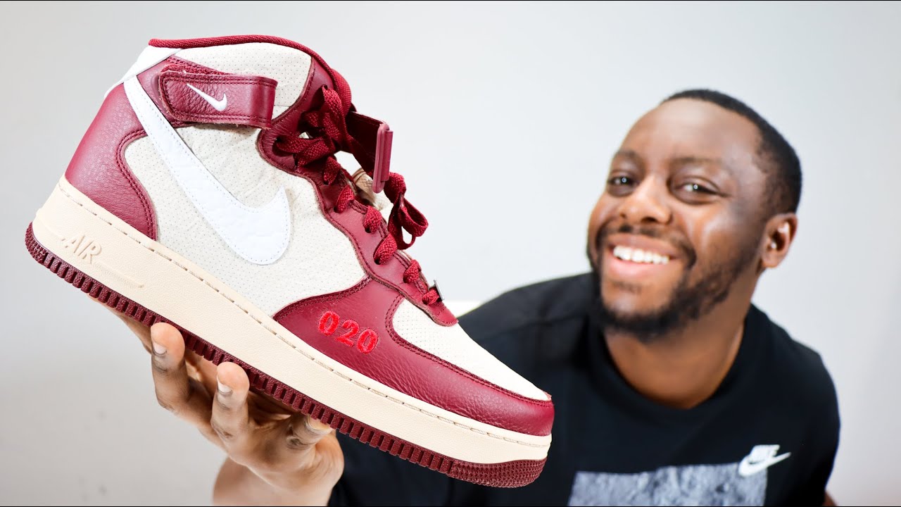 Nike Air Force 1 Mid London City Pack On Foot Sneaker Review QuickSchopes 333 Schopes DO7045 600