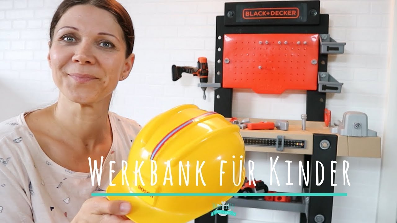 Werkbank für Kinder | Smoby | Black & Decker | Spielzeug