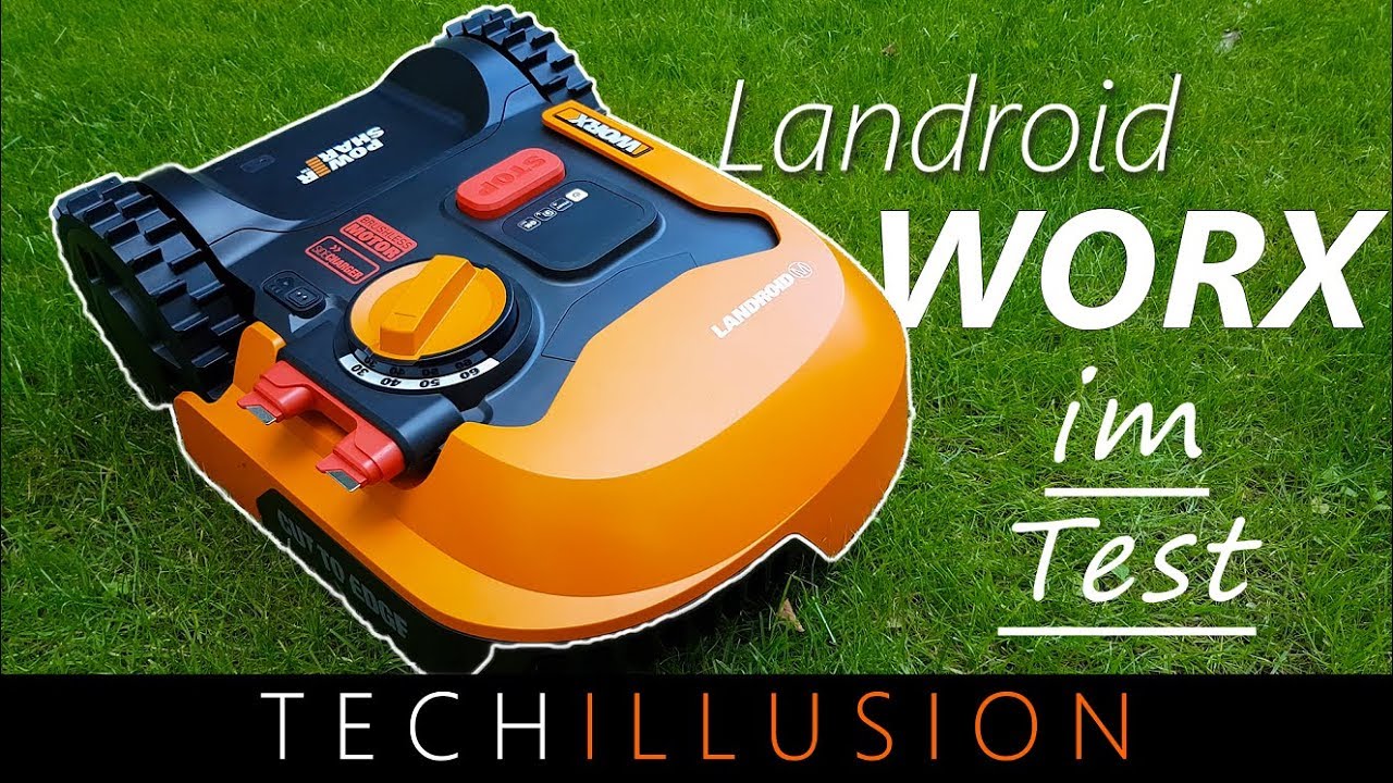 🔥WORX LANDROID MÄHROBOTER M im Test - Landroid M Robotic Lawn Mower - Review & Test