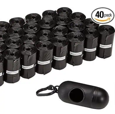 AmazonBasics 600 Hundekotbeutel mit Beutelspender und Leinenclip ab 9,17 € inkl. Prime-Versand