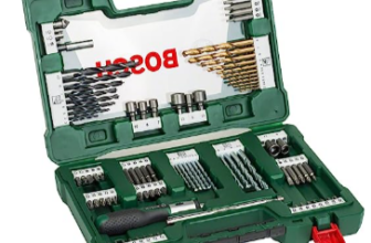 Bosch Accessories tlg Titanium Bohrer und Bit Set V Line für Holz Stein und Metall inkl Ratschen Schraubendreher und Magnetstab Zubehör Bohr und Schraubwerkzeuge Amazon de Baumarkt