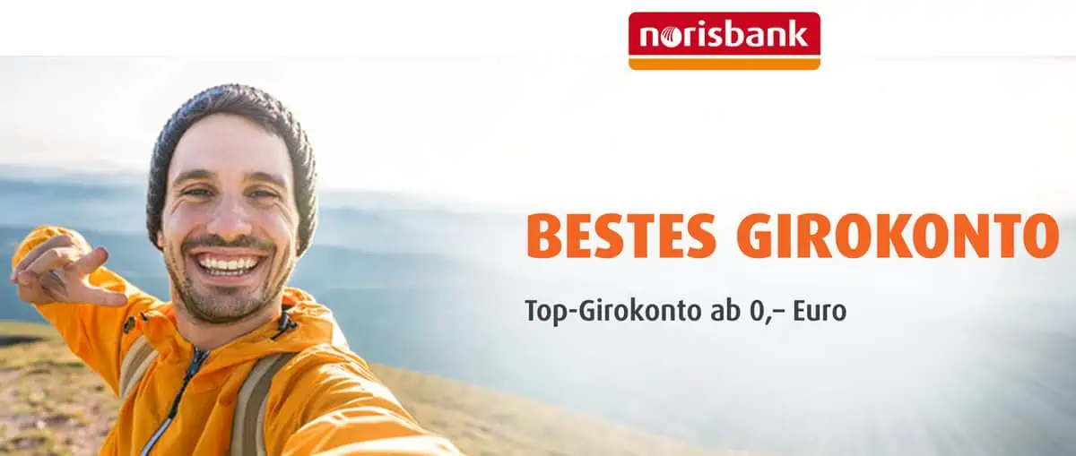 Norisbank: kostenloses Girokonto (ab 500 € Geldeingang oder unter 21 Jahre) + kostenlose Mastercard (optional) + 50,00 € Bonus