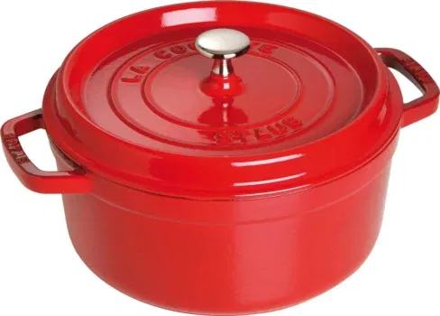 Staub Bräter Gusseisen rot 24cm