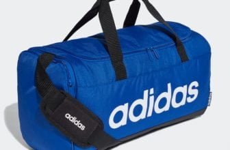 adidas Linear Logo Duffelbag Blau adidas Deutschland