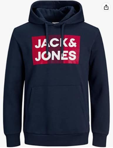 Jack Jones Herren Jjecorp Logo Sweat Hood Amazon De Fashion