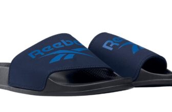 Reebok Badelatschen Fulgere schwarz blau Fussball Shop