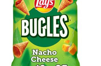 Lays Bugles Nacho Cheese – Herzhafter Mais Snack mit Kaese Geschmack 12 x 95 g   Amazon.de  Lebens