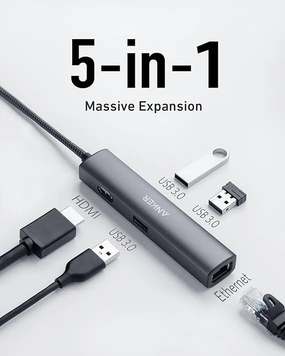 Anker Powerexpand+ 5-In-1 Usb-C