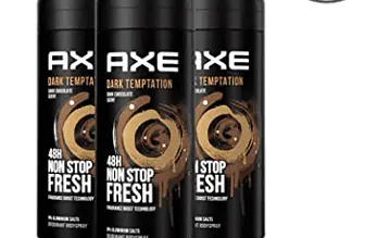 Axe Bodyspray Dark Temptation Deo ohne Aluminium bekaempft geruchsbildende Bakterien und unangenehme