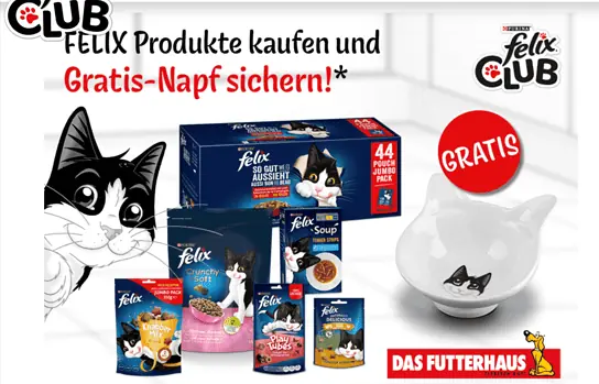 Alle Aktionen des FELIX® Clubs   PURINA FELIX