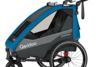 Qeridoo-Fahrradanhänger-»Sportrex-1-Limited-Edition«