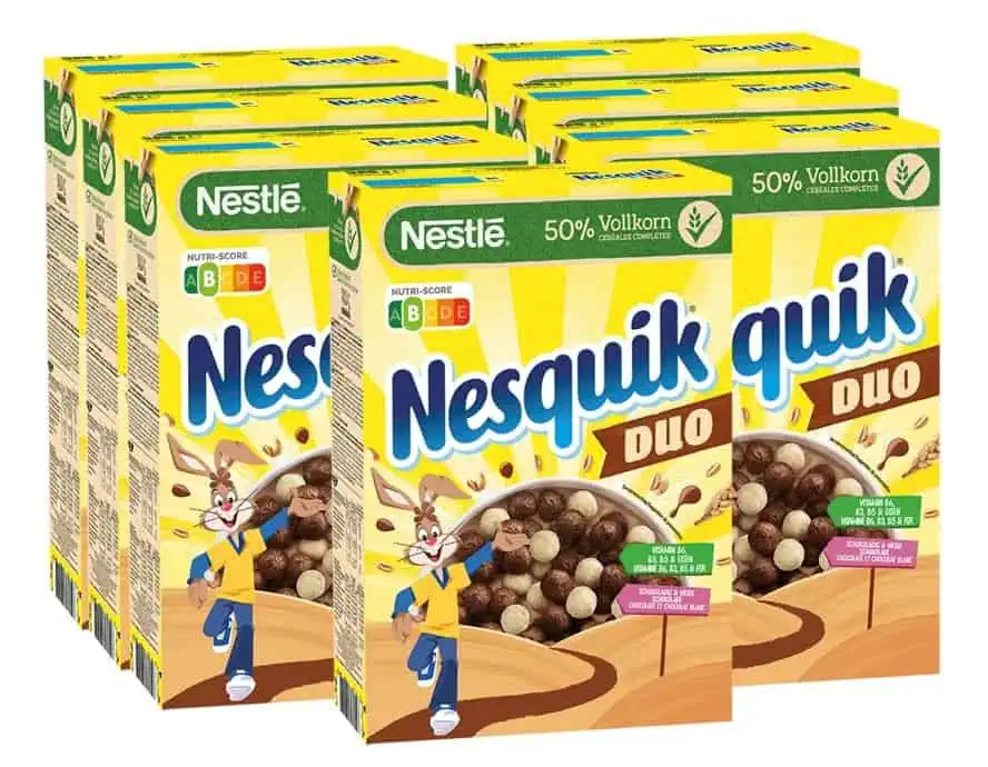 NESTLÉ Nesquik Duo 7er Pack (7 x 325 g) ab 15,50 € inkl. Prime-Versand (statt 27,93 €)
