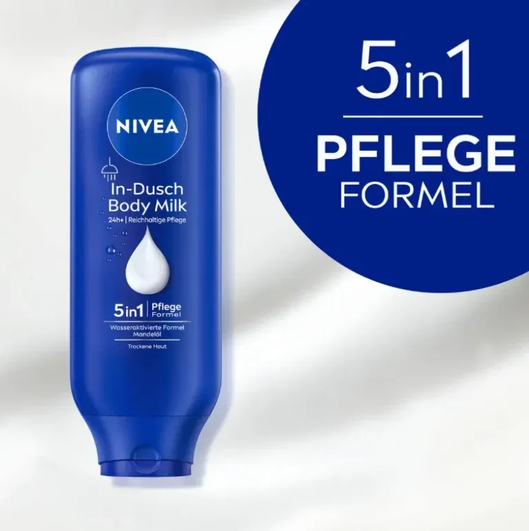 5 mal Nivea In-Dusch Body Milk im Doppelpack ab 13,91 € inkl. Prime-Versand (statt 22€€)