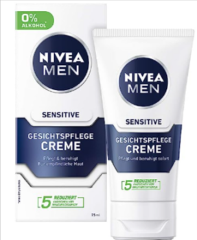 NIVEA MEN Sensitive Gesichtspflege Creme im er Pack ml Feuchtigkeitscreme für Männer mit empfindlicher Haut beruhigende Gesichtscreme Amazon de Beauty