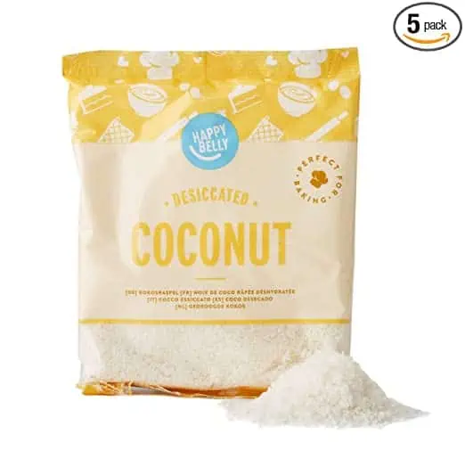 Happy Belly Kokosraspel 5er Pack (5x 200g) ab 5,07 € inkl. Prime-Versand