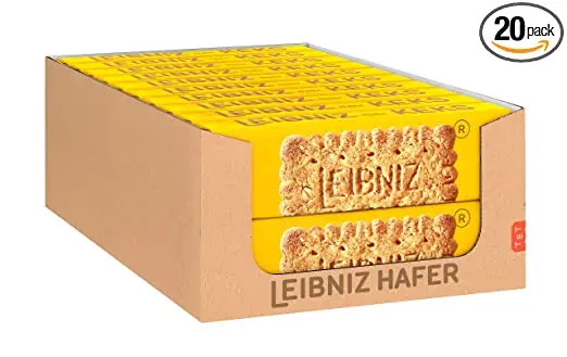 Leibniz Gebäck Haferkeks 20er Pack (20 x 230 g) ab 19,04 € inkl. Prime-Versand