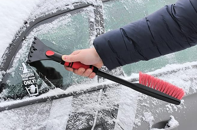 NIGRIN 6190 Eisschaber / Schneebesen für 7,69 € inkl. Prime-Versand (statt 10,98 €)