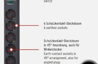 Brennenstuhl-Eco-Line-Steckdosenleiste-6-Fach-mit-Überspannungsschutz-Mehrfachsteckdose-mit-erhöhtem-Berührungsschutz-Schalter-und-1-5m-Kabel-anthrazit-Amazon-de-Baumarkt