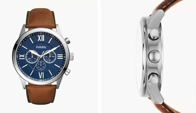 Fossil Herrenuhr Flynn Chronograph ab 53,04 € inkl. Versand (statt 104,00 €)