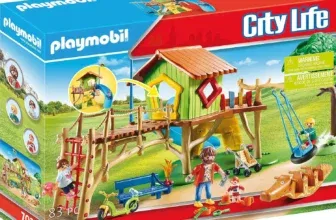 PLAYMOBIL City Life 70281 Abenteuerspielplatz mit Kletterwand