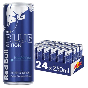 Red Bull Energy Drink Blue Edition Heidelbeere