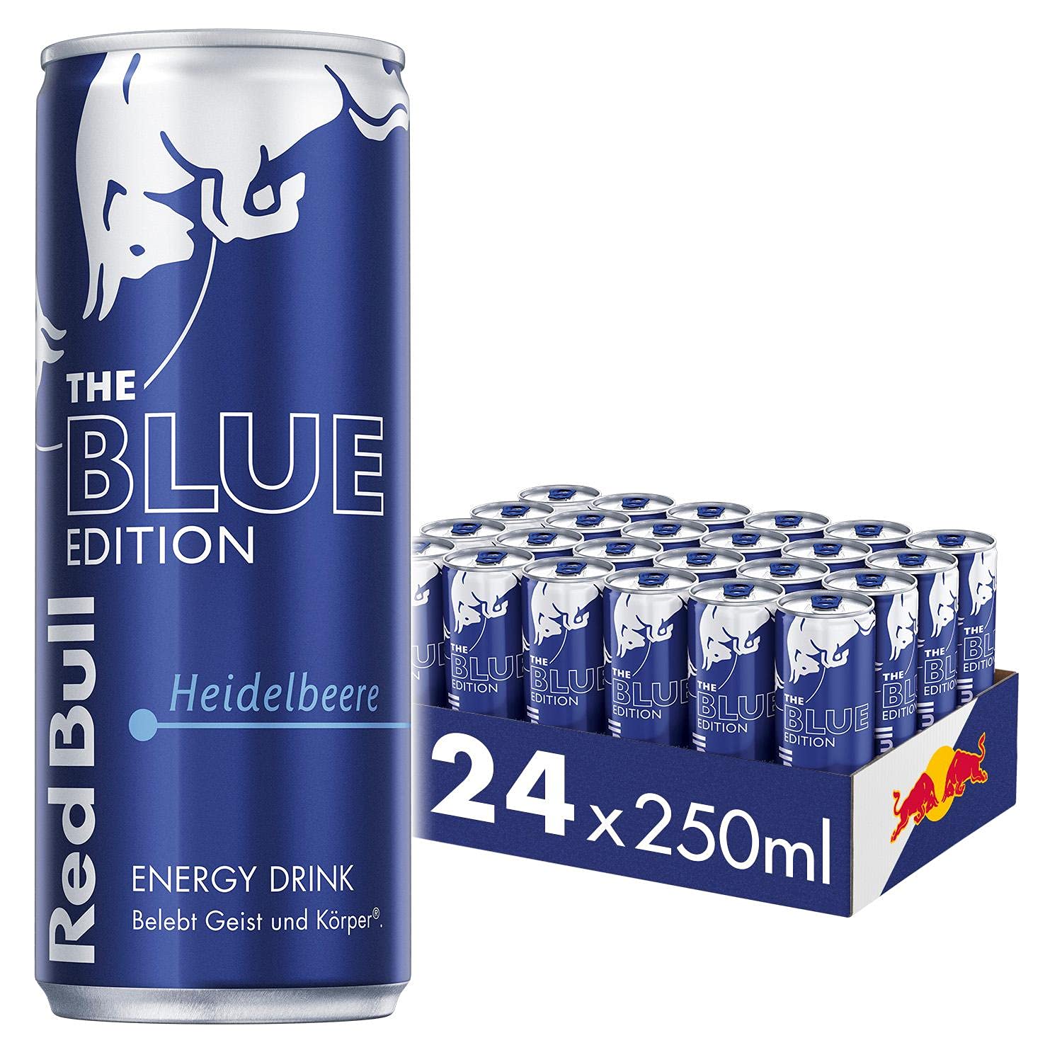 Red Bull Energy Drink Blue Edition Heidelbeere 🫐 24er Pack (24x250ml) ab 19,38 € (Prime) zzgl. Pfand