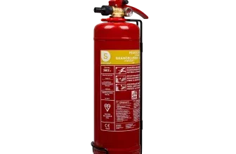 Smartwares SB2 Feuerlöscher Brandklassen A und B (feste & flüssige Stoffe), DIN EN3 konform, 2 Liter Schaum für 25,90€