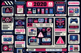 Collage von verschiedenen Online-Shop-Logos auf rotem Hintergrund