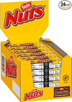 Nestle NUTS Haselnuss Schokoriegel mit Karamellfuellung