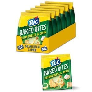 Tuc Baked Bites Cream Cheese &Amp; Onion