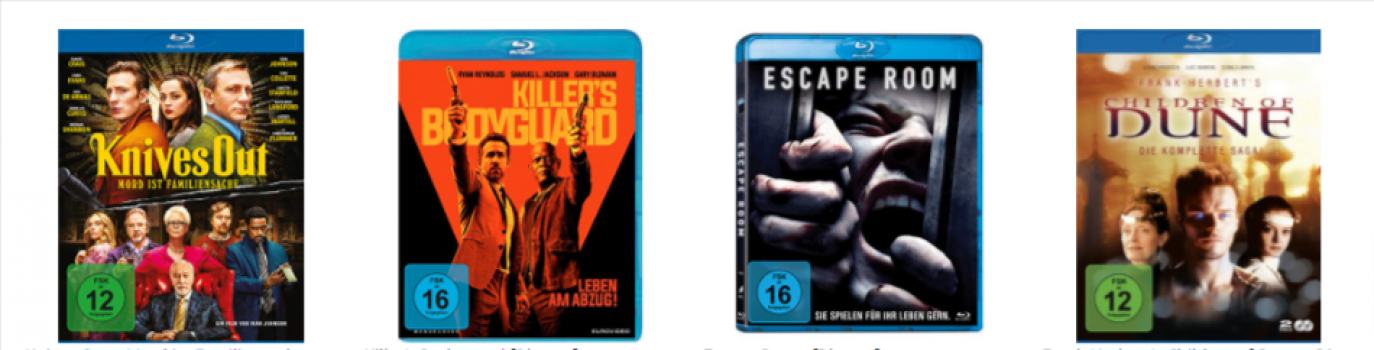 Amazon com 6 Blu rays fuer 30 E Werbeaktion