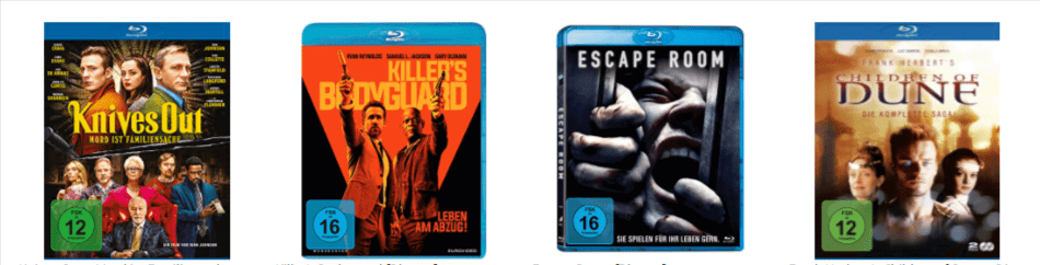 Amazon Com 6 Blu Rays Fuer 30 E Werbeaktion